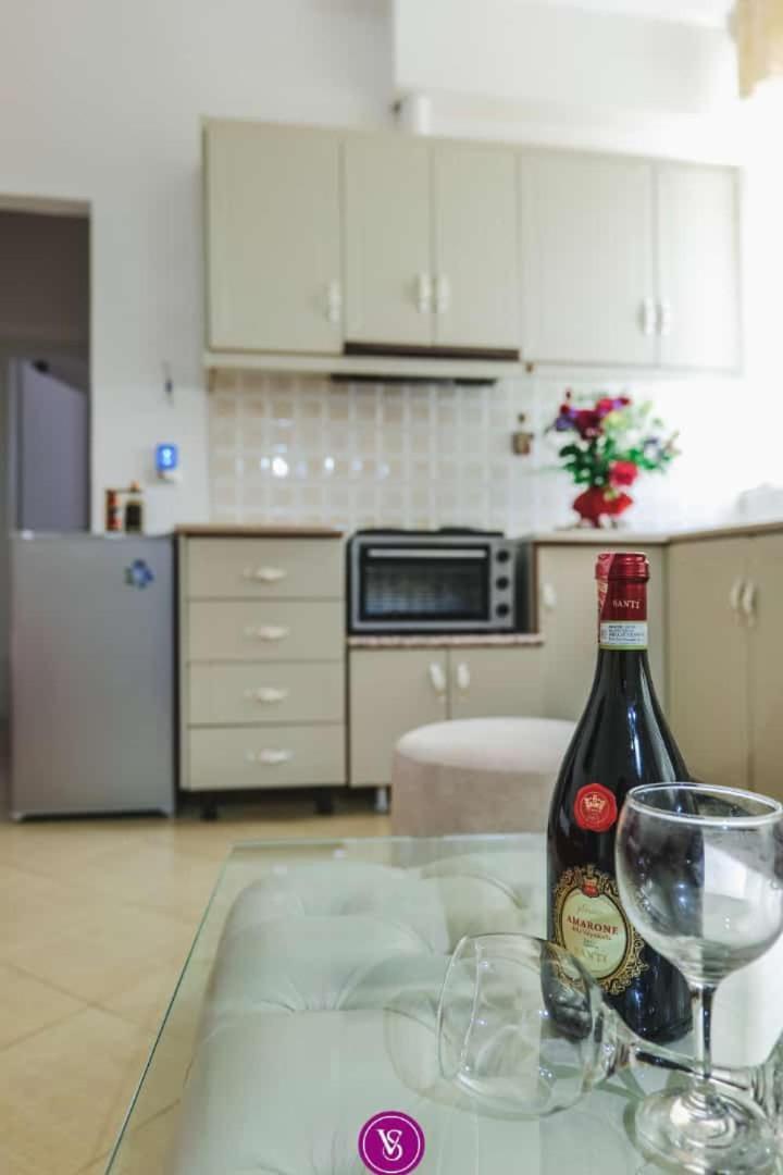 Vila Stupende Daire Saranda Oda fotoğraf