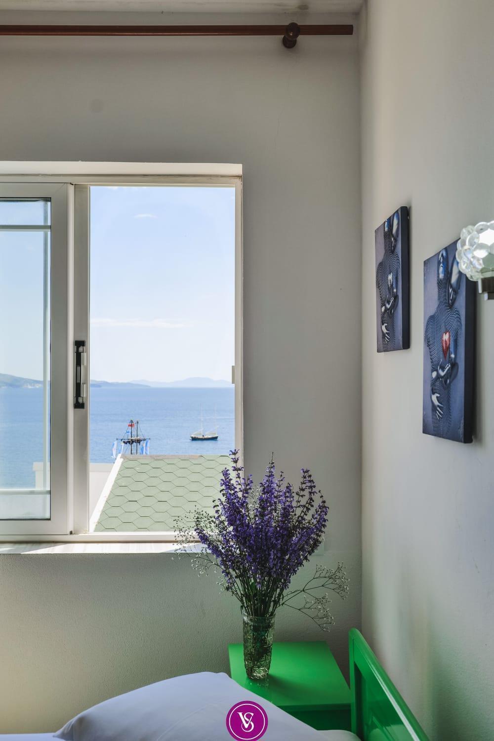 Vila Stupende Daire Saranda Oda fotoğraf